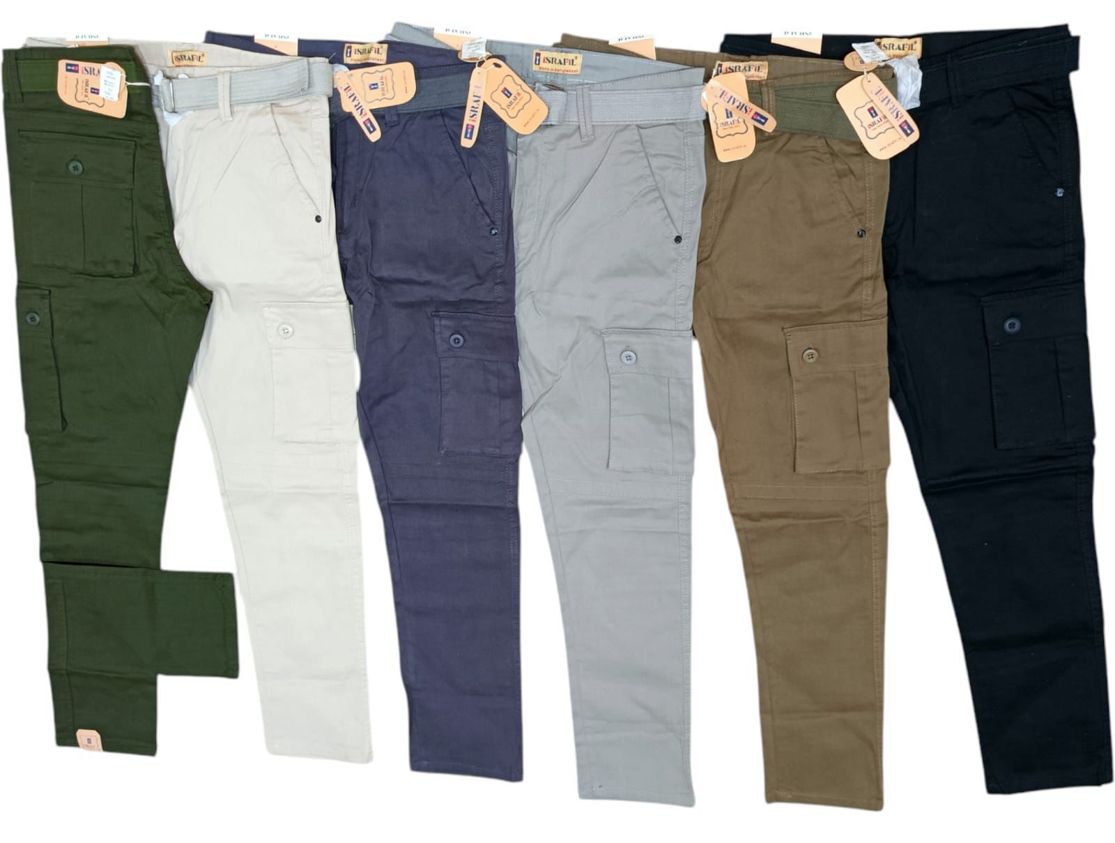 Men's cotton joggers Fabric Twill Stretch